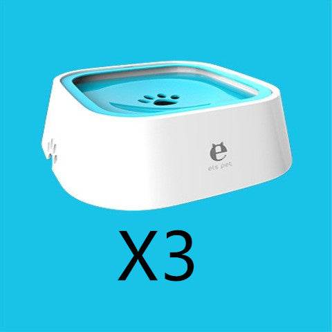 Cat Dog Water Bowl Anti Splash Design - Velora