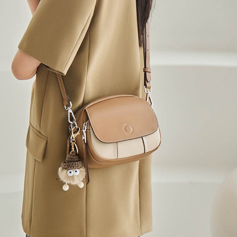 Special-interest Design Crossbody Bag Mini Small Round Bag Shoulder - Velora