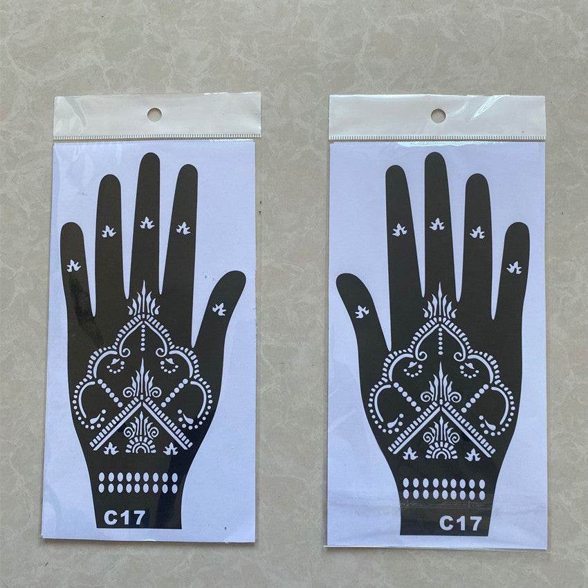 India Nepal Inkjet Large Template Original Hand Type - Velora