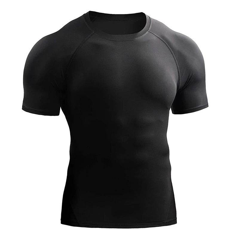 Quick Drying Men Short Sleeve Exercise Running Workout T-shirt Top - Velora