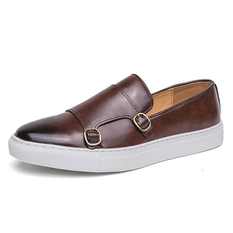 Fashion Loafers Men's Business Casual Slip-on Flats Shoes - Velora