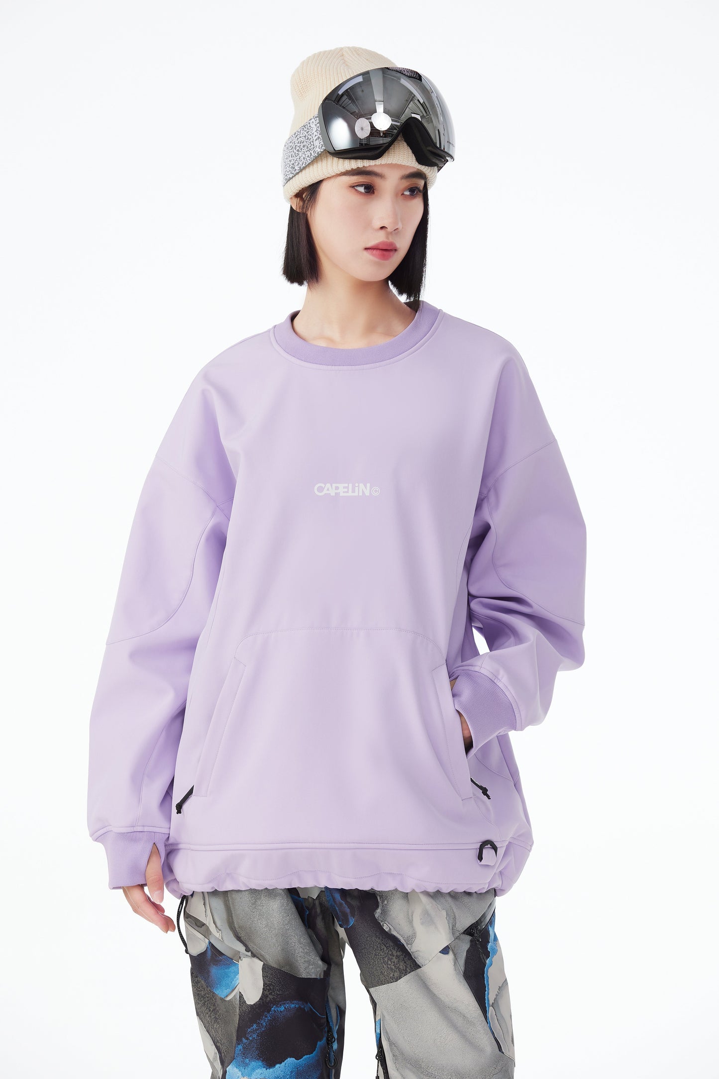 Flow Unisex Snow Hoodie - Velora
