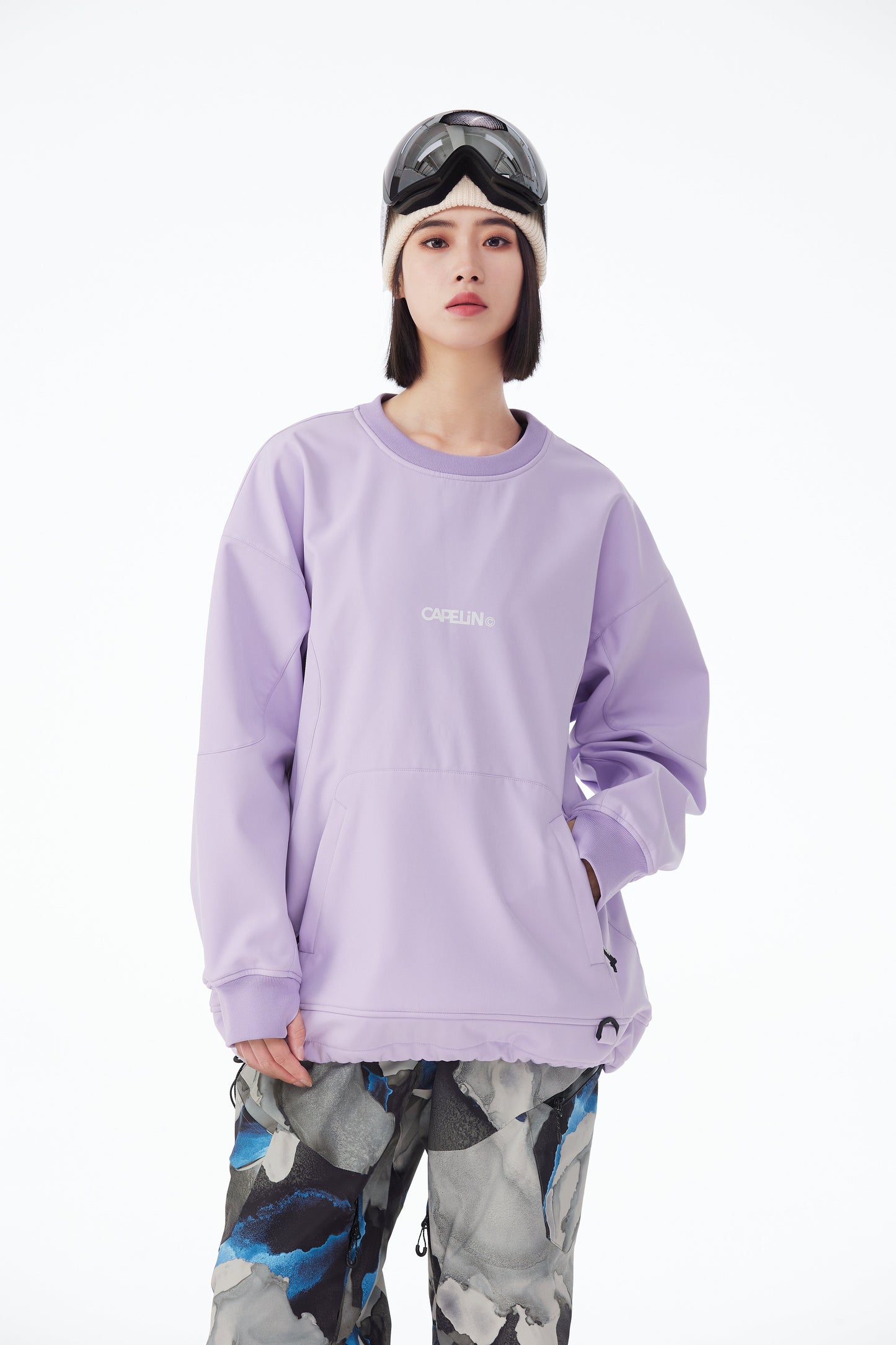 Flow Unisex Snow Hoodie - Velora