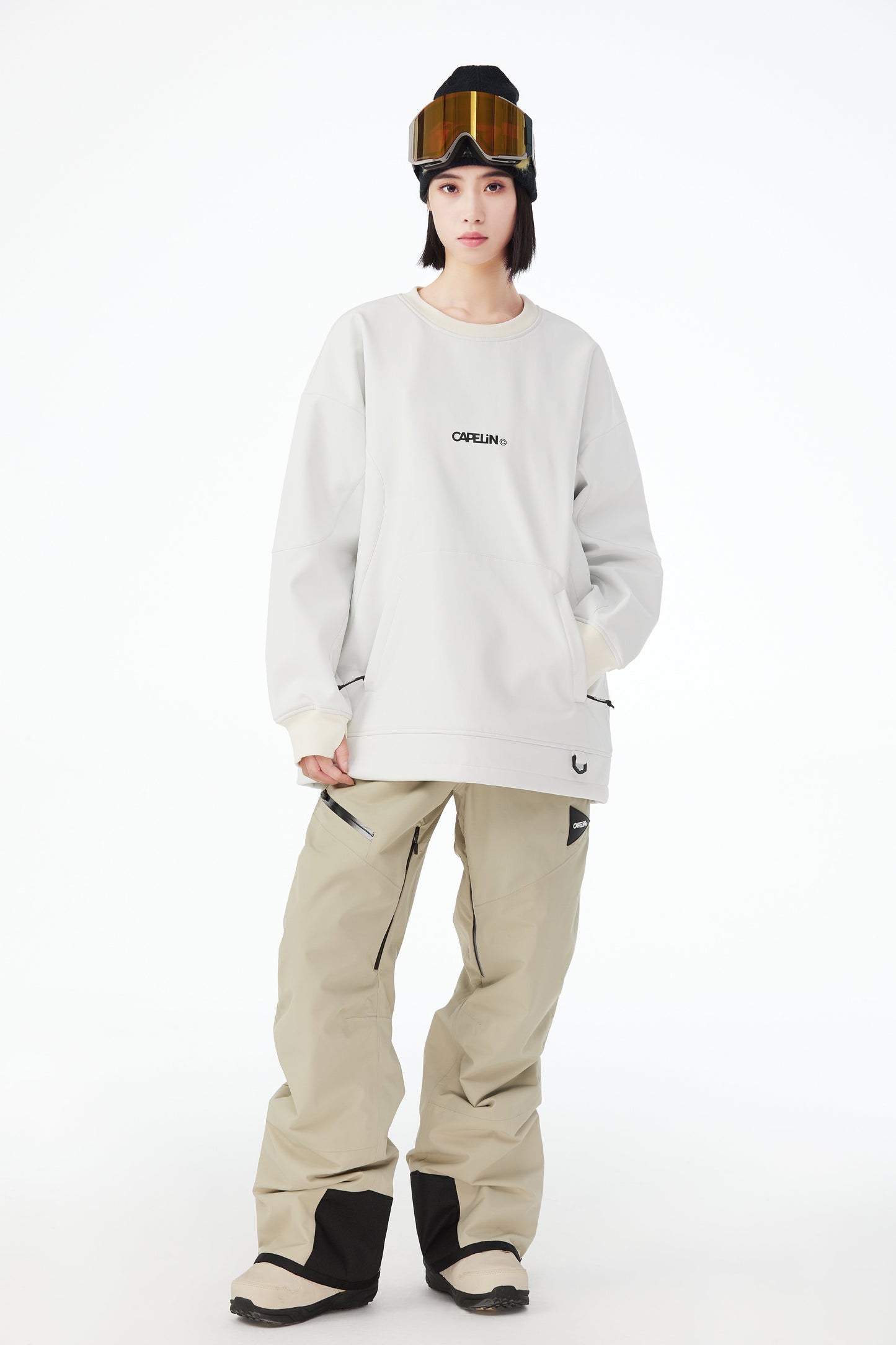 Flow Unisex Snow Hoodie - Velora