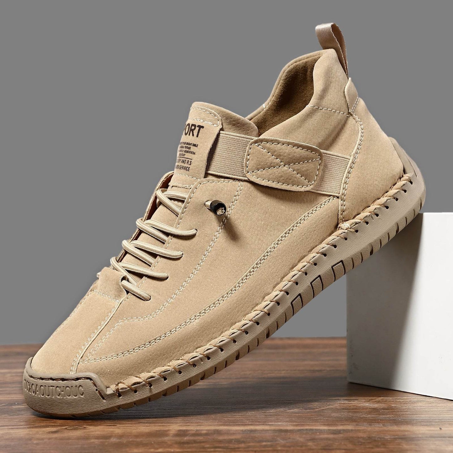 Leather Boots Casual Shoes Plus Size Spring And Summer - Velora