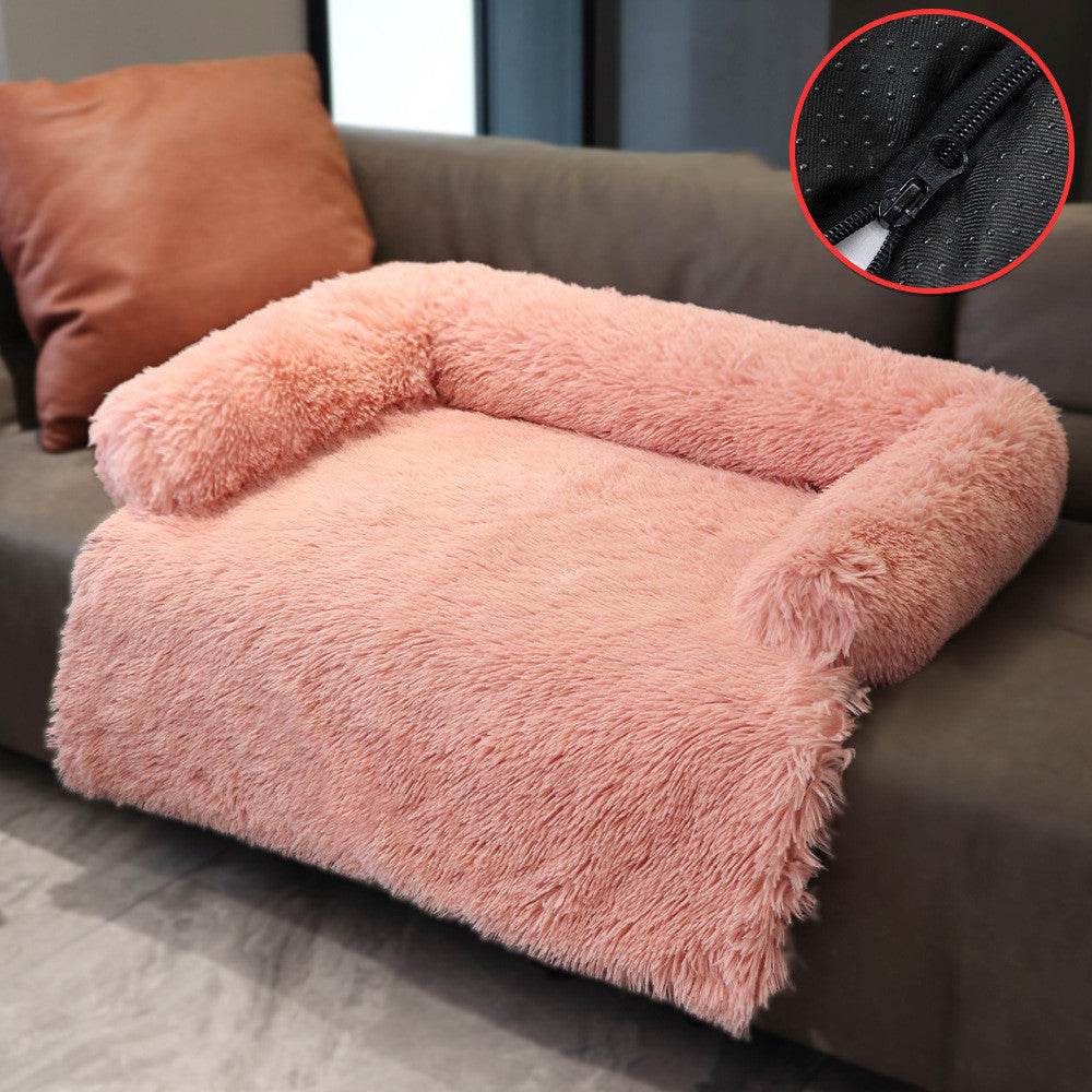 Removable Pet bed Mat Sofa Dog Bed Plush Pet Bed - Velora