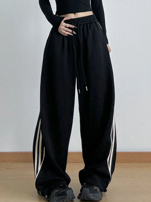Drawstring Wide Leg Pants - Velora