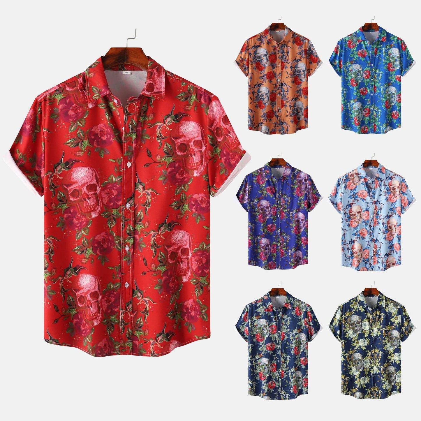Short Sleeve Shirt Men's Loose Bf Style - Velora
