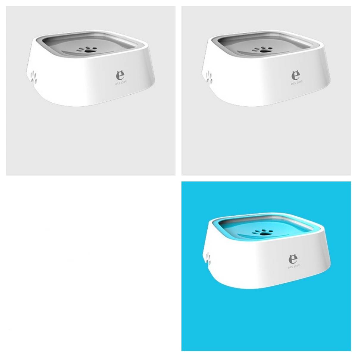 Cat Dog Water Bowl Anti Splash Design - Velora
