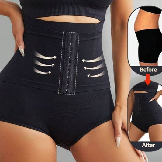Body Shaping Abdominal Pants Female High Waist Hip Lifting And Belly Contracting - Velora