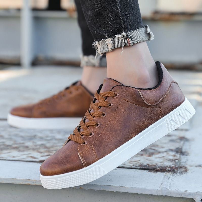 Lace-up Flat Shoes Men's Fashion Casual Shoes - Velora