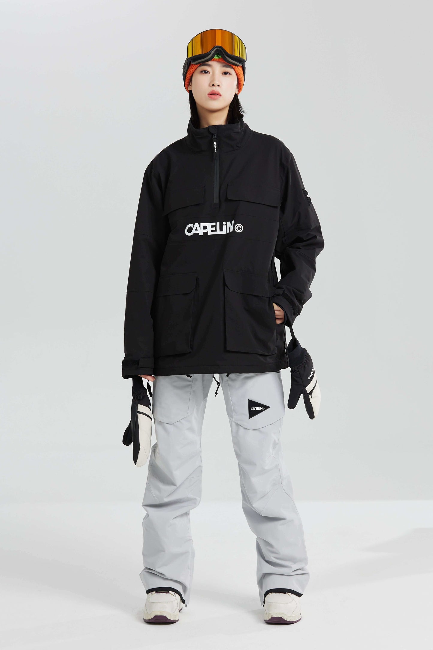 Yenna Women's Pullover Snowboard Jacket - Velora
