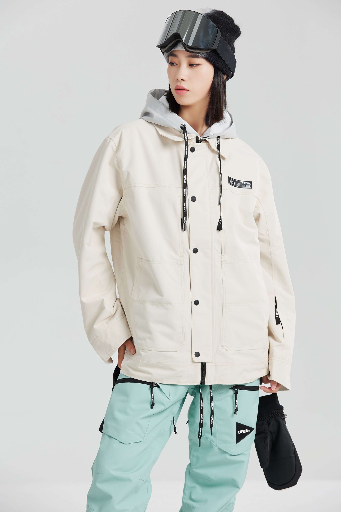 Rocket Unisex Snowboard Jacket - Velora