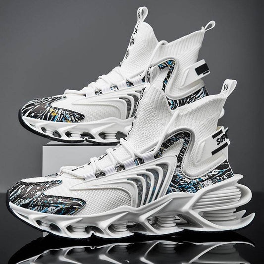 Flying Woven Large Size Mesh Men's Shoes - Velora