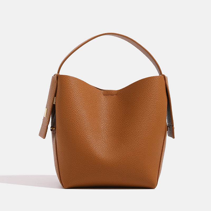 Simple Vintage Commuter Women Handbags Business Small Crossbody Shoulder Bags Fashion Trend Luxury Leather Bags - Velora