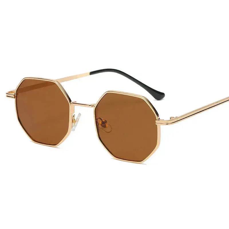 Metal Polygonal Sunglasses for Men Polarized Sunglasses for Men - Velora