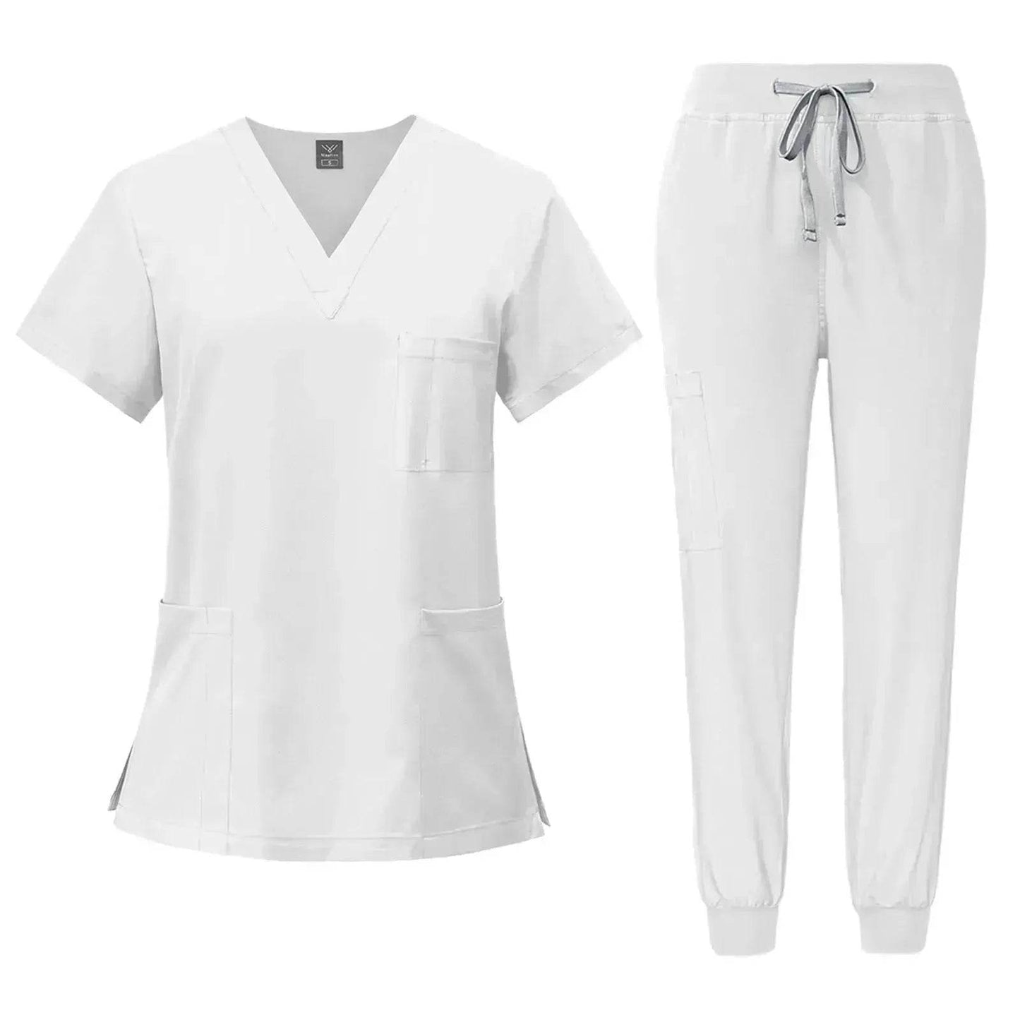 Quick-drying T-shirt Surgical Clothes Oral Nurse Doctor Work Clothes Pet Hospital Work - Velora