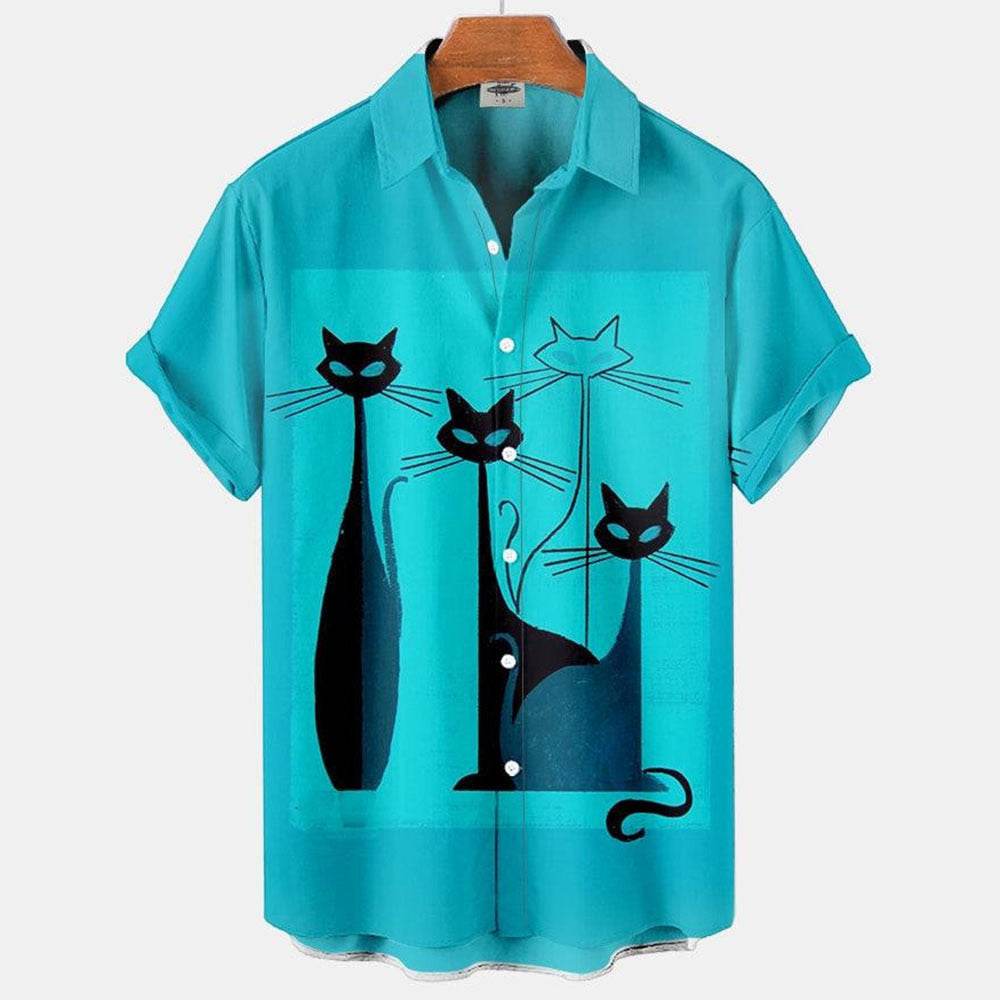 Digital Printed Large Shirt For Men - Velora