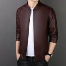 PU Leather Coat Men's Leather Jacket - Velora