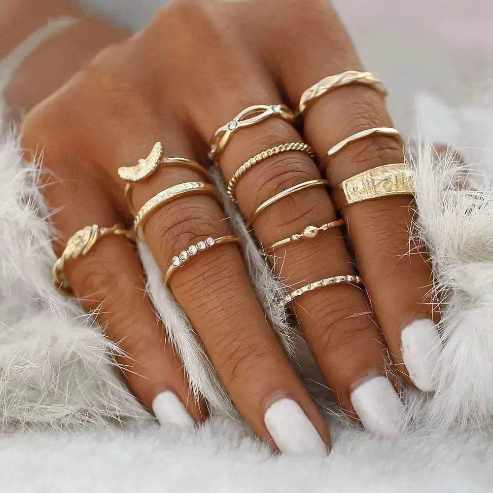 Enchanting Solstice Zircon Ring set for women - Velora