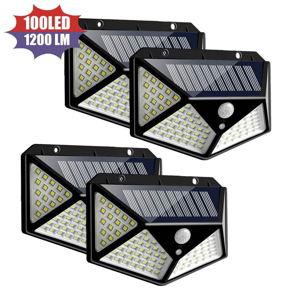 100LED solar wall LED light Outdoor, Corridor, Garden, Courtyard Lightning - Velora