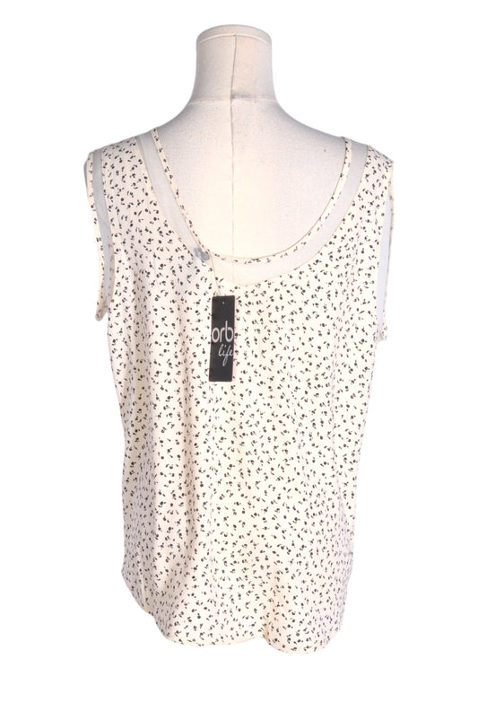 ORB Women Tank Tops Regular fit in White - M - Velora