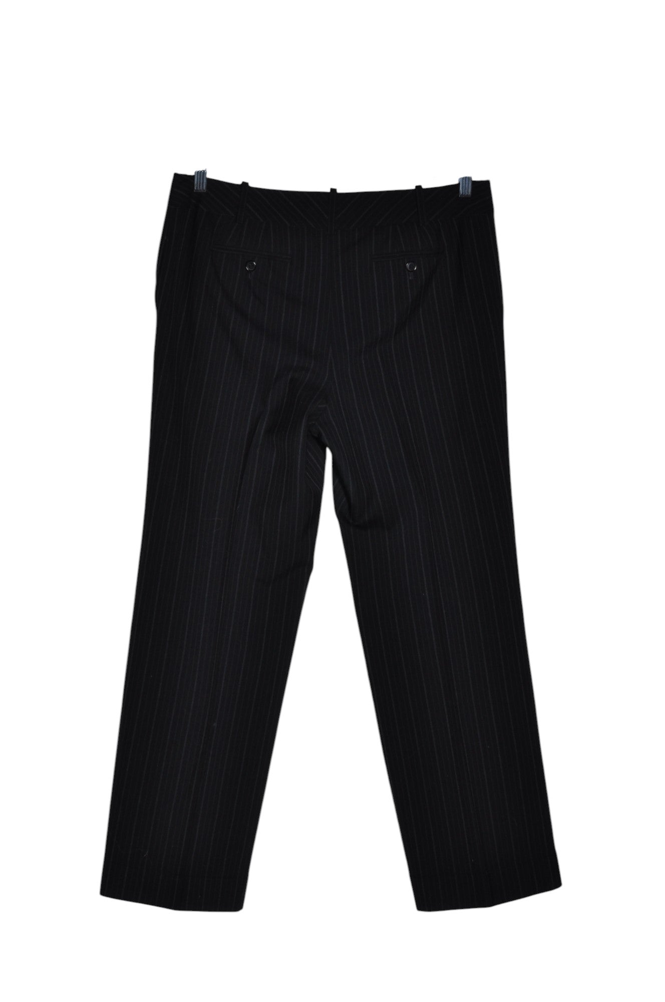 ANN TAYLOR Women Work Pants Regular fit in Black - 12 - Velora