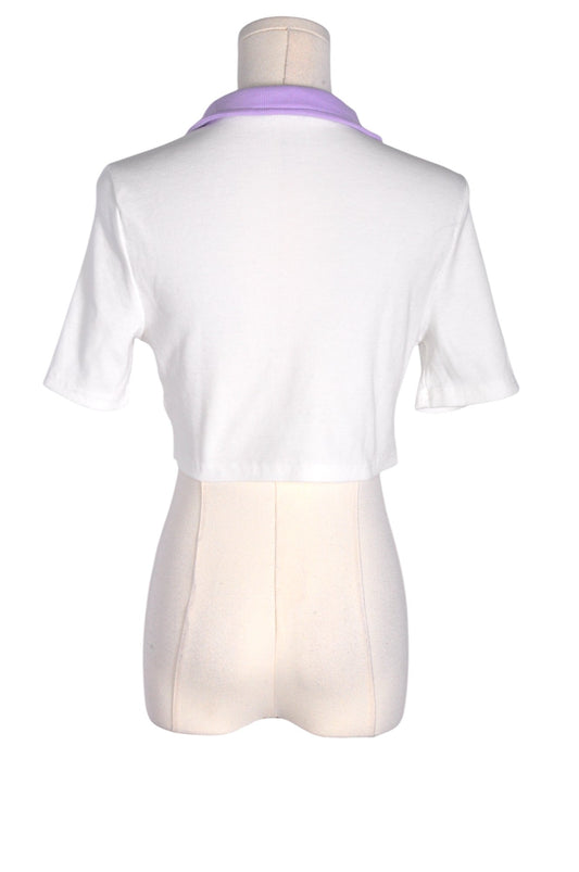 SHEIN Women Crop Tops Regular fit in White - L - Velora