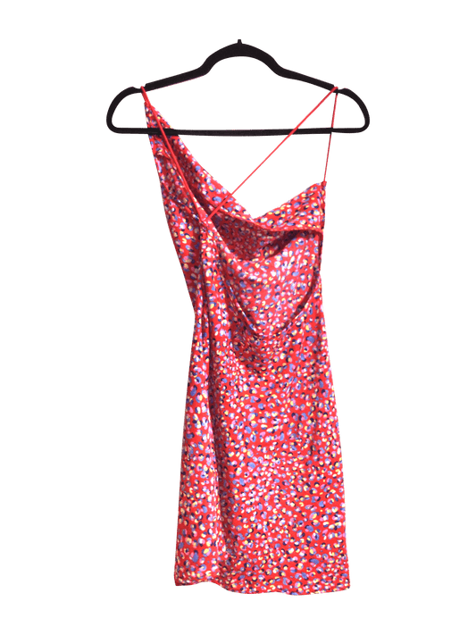 SHEIN Women Mini Dresses Regular fit in Red - S - Velora