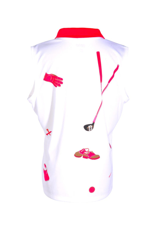 IZOD Women Activewear Tops Regular fit in White - L - Velora