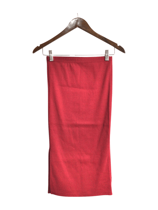 UNBRANDED Women Bodycon Skirts Regular fit in Red - S - Velora