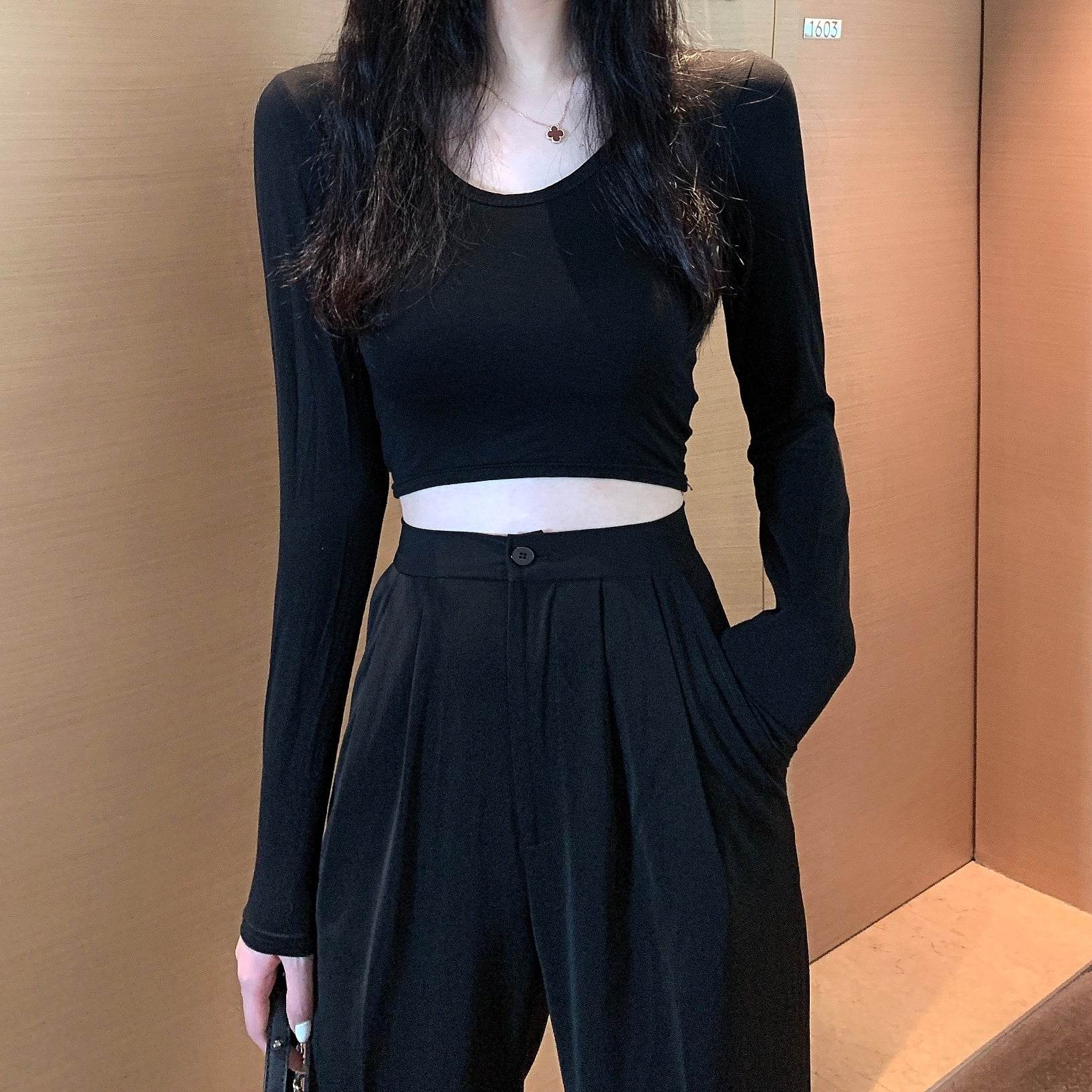 Wear it with a black underlay - Velora