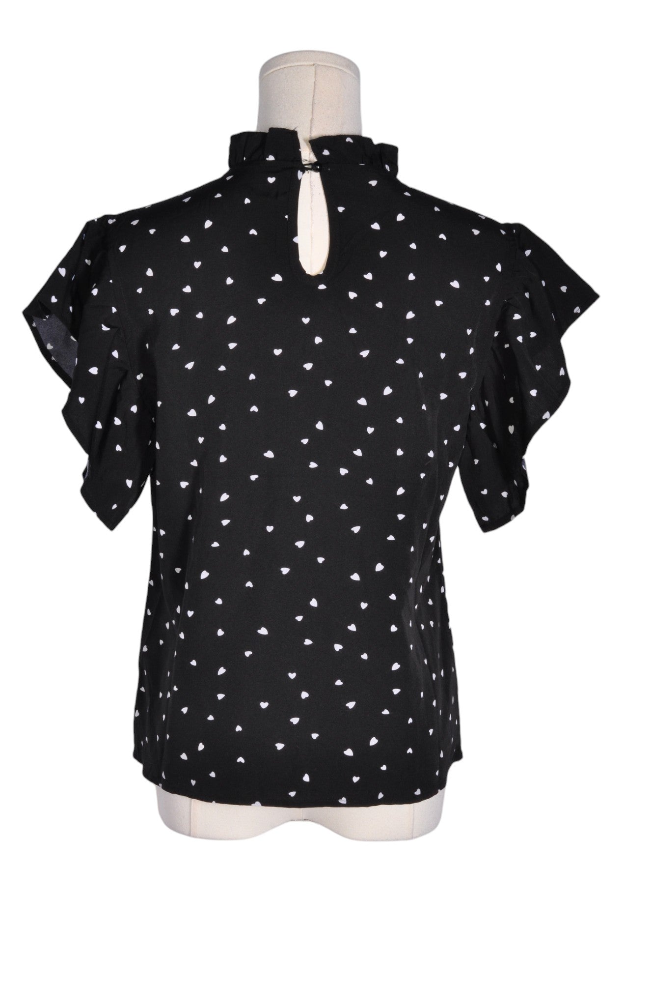 SHEIN Women Blouses Regular fit in Black - S - Velora