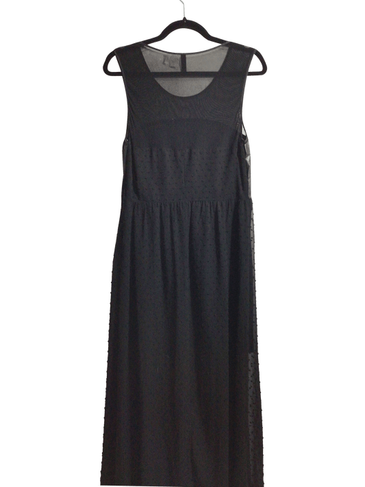 H&M Women Maxi Dresses Regular fit in Black - 10 - Velora