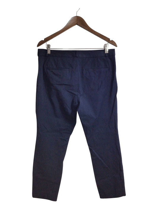 BANANA REPUBLIC Women Work Pants Regular fit in Blue - 12 - Velora