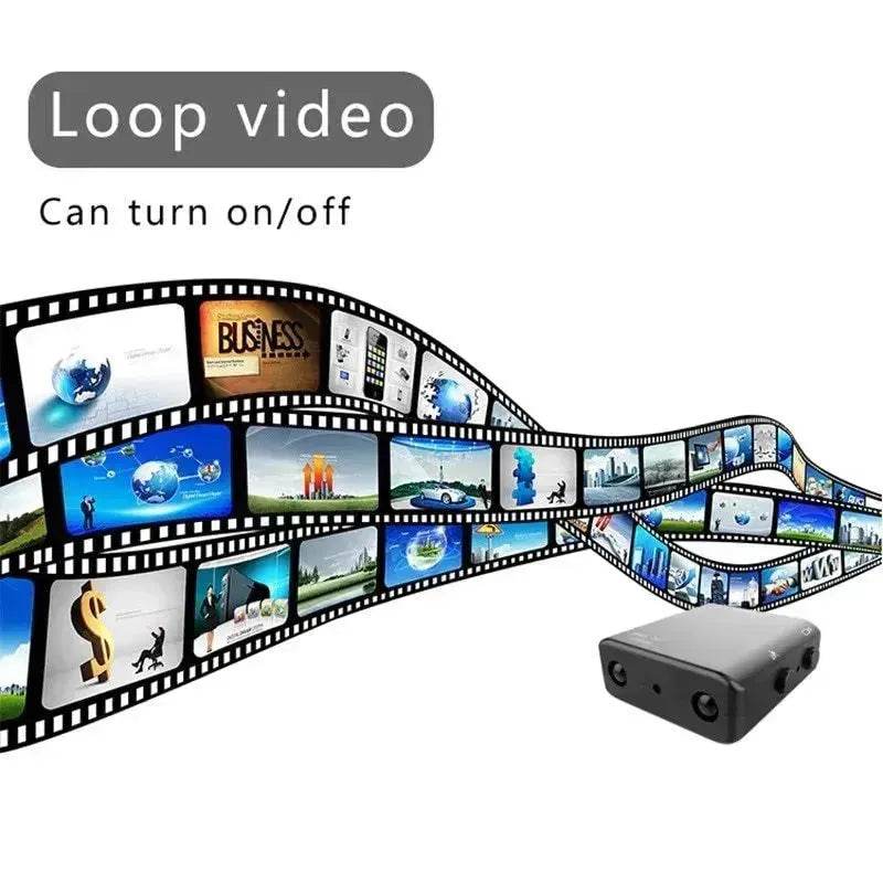 1080P Full HD Camcorder XD IR-CUT Mini Camera Smallest Infrared Night Vision Micro Cam Motion Detection DV Mini Video Camera - Velora