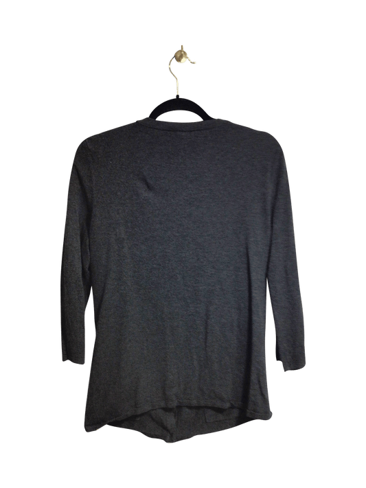 UNBRANDED Women Button Down Tops Regular fit in Gray - S - Velora