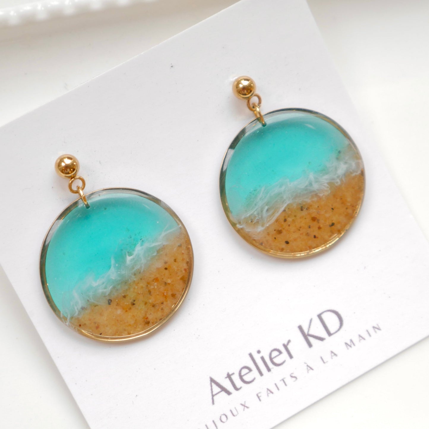 Boucles d'oreilles Tulum - rond - Velora