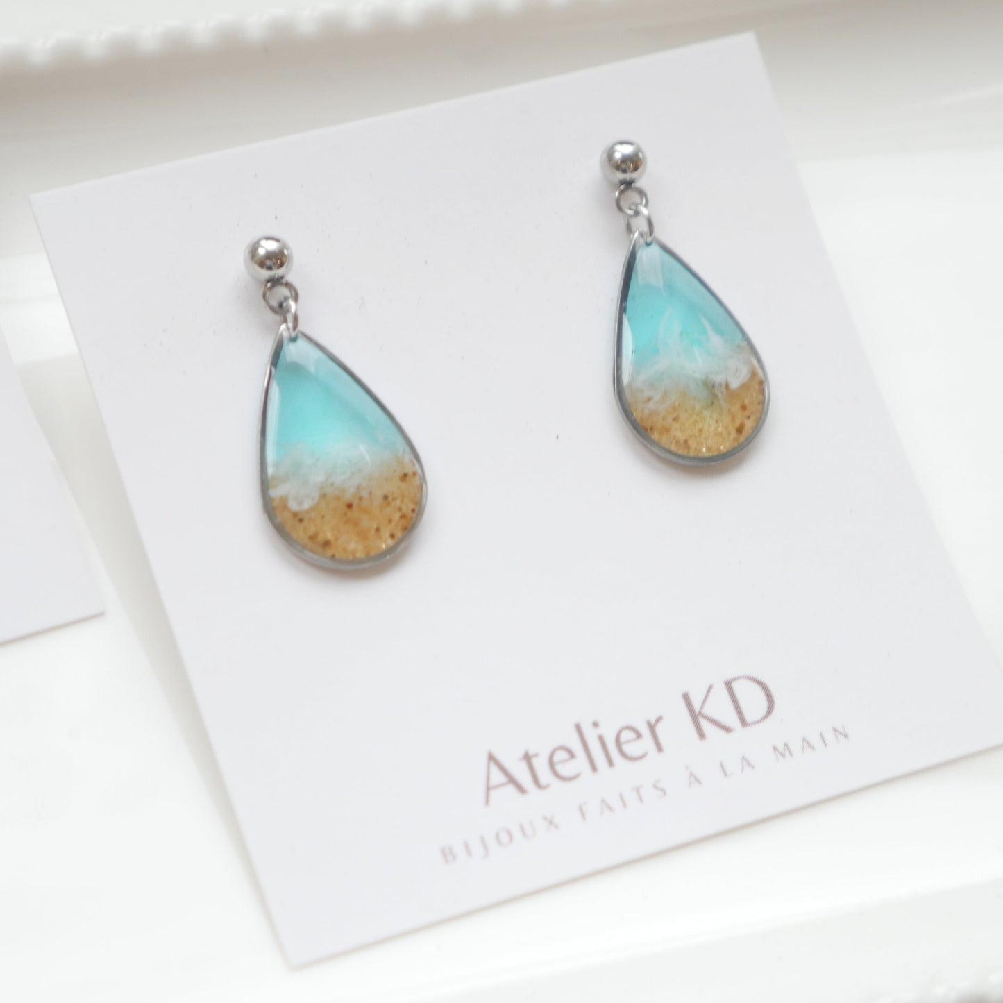 Boucles d'oreilles Tulum- goute - Velora