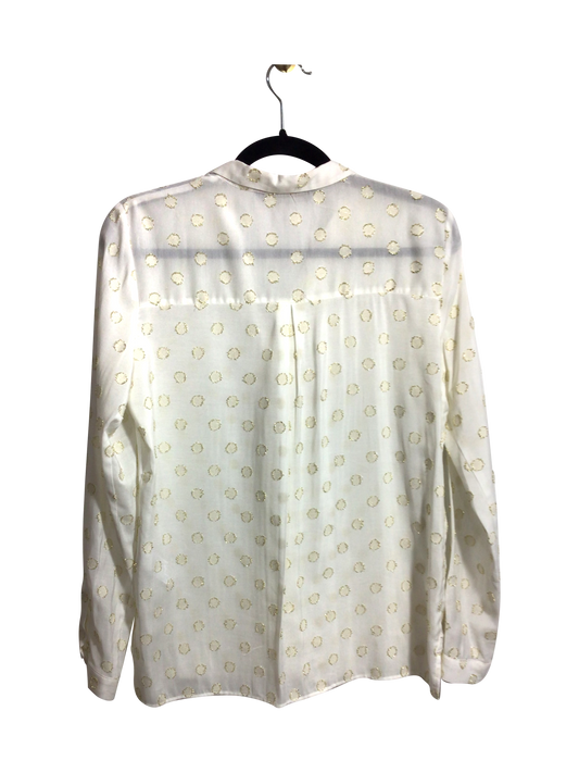 ZARA Women Button Down Tops Regular fit in White - S - Velora