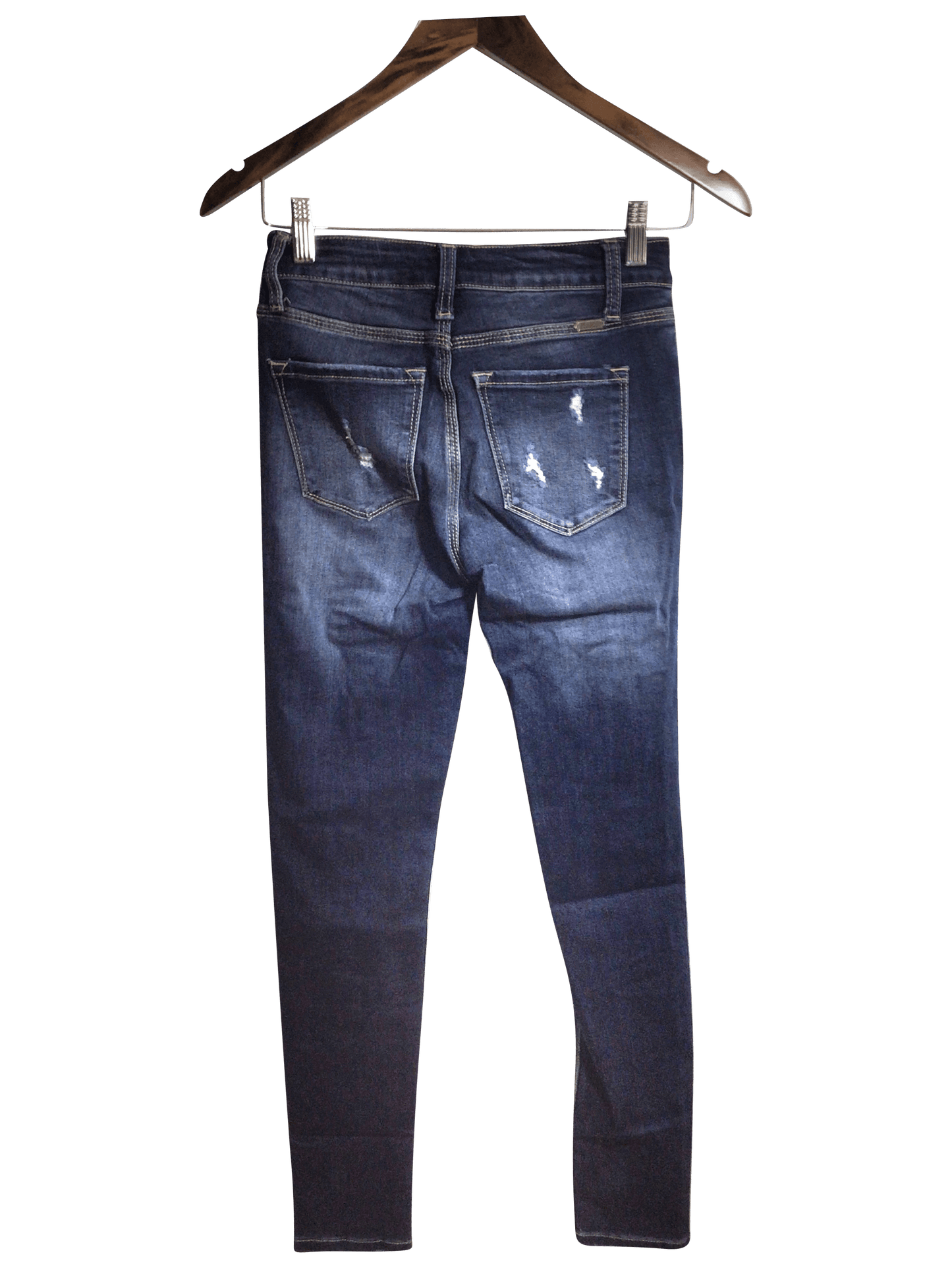 UNBRANDED Women Straight-Legged Jeans Regular fit in Blue - 24 - Velora