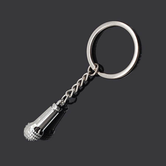 Microphone Keychain Car Keyring - Velora