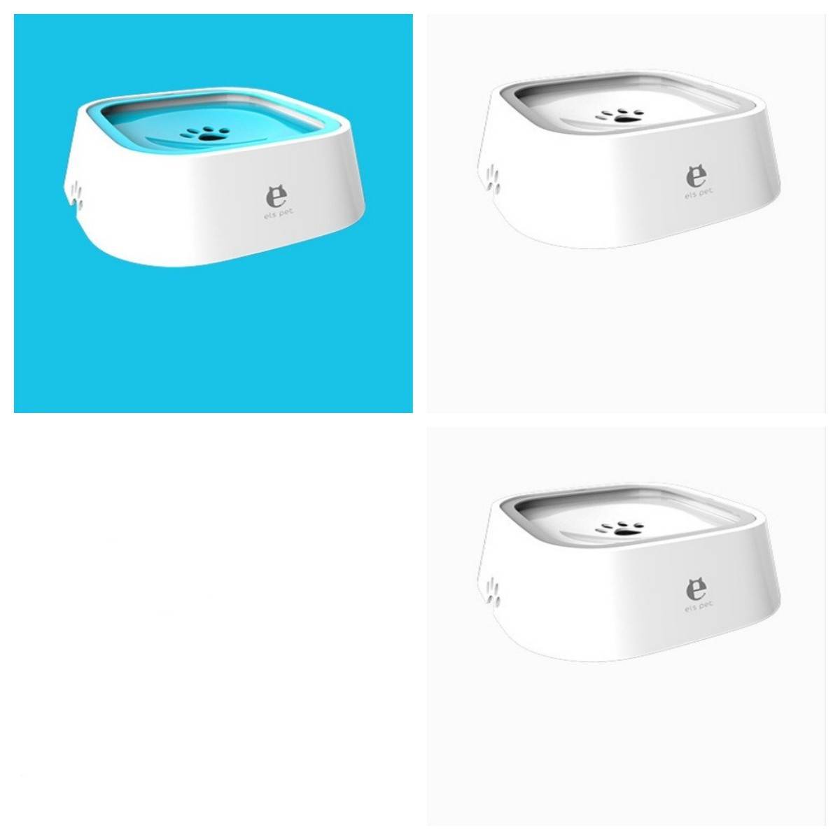 Cat Dog Water Bowl Anti Splash Design - Velora
