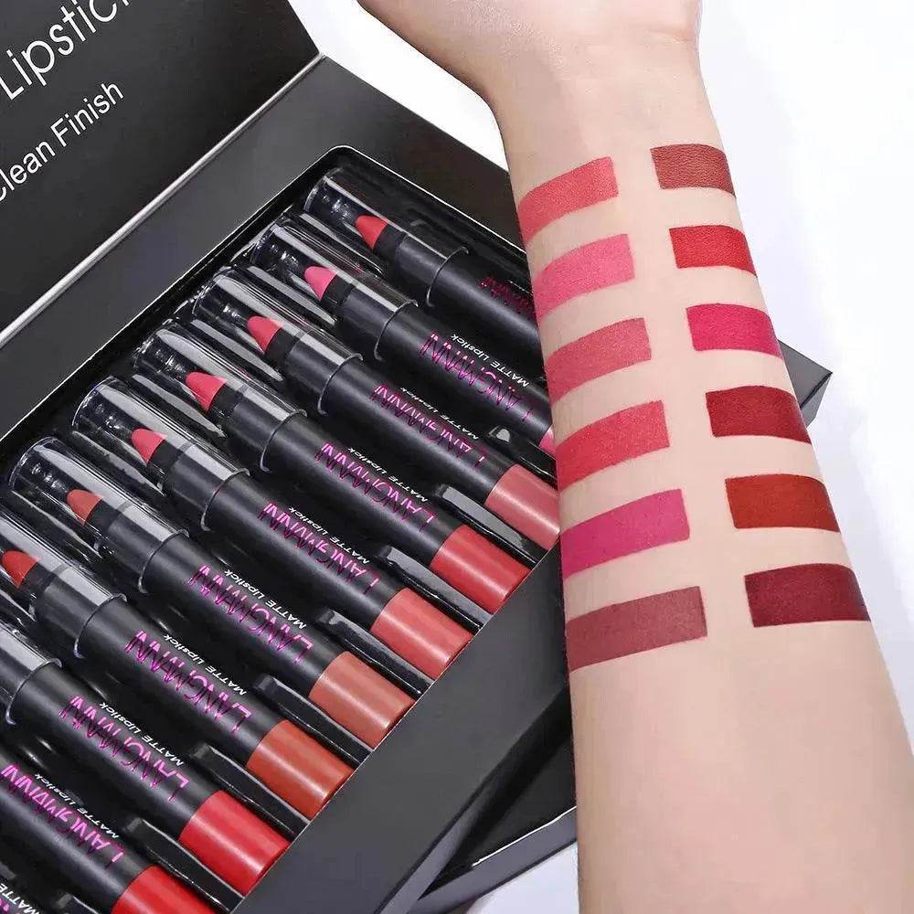 12 lipstick sets - Velora