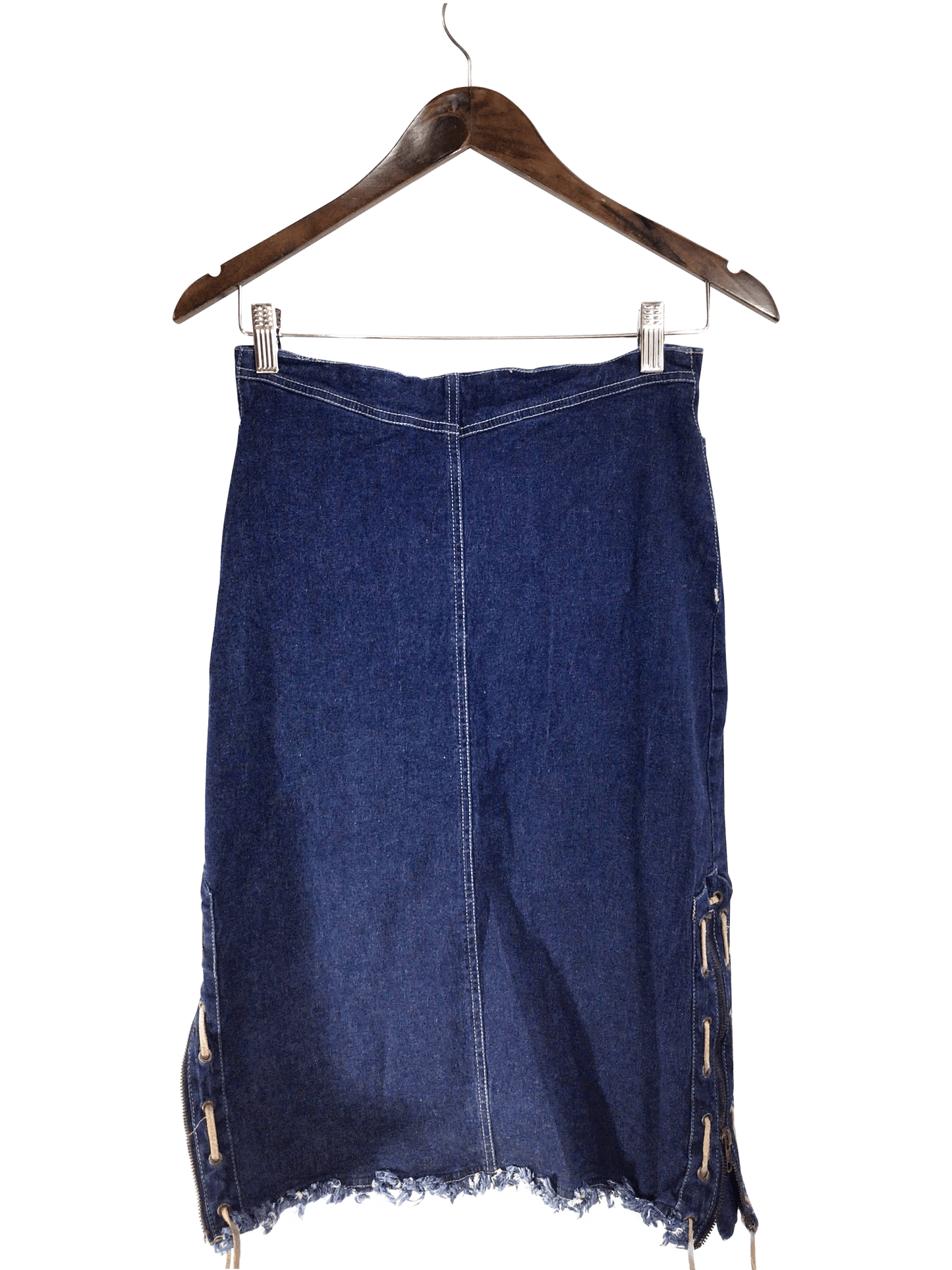STARWEAR Women Denim Skirts Regular fit in Blue - 6 - Velora
