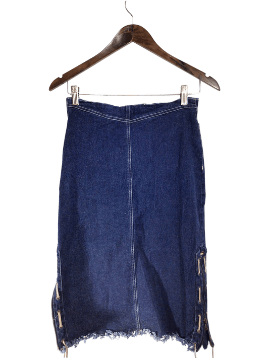 STARWEAR Women Denim Skirts Regular fit in Blue - 6 - Velora