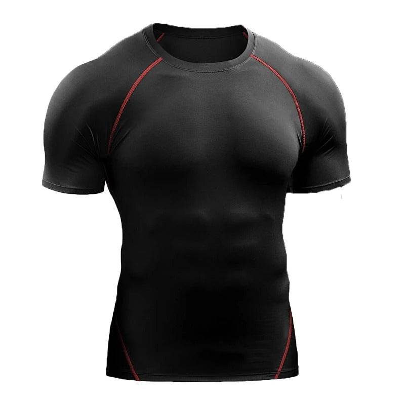 Quick Drying Men Short Sleeve Exercise Running Workout T-shirt Top - Velora