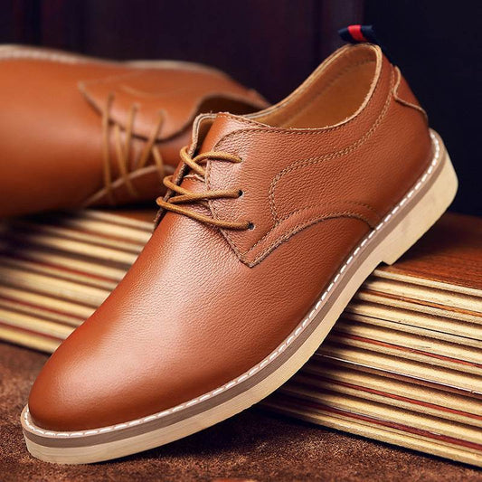 Men's leather shoes casual shoes - Velora