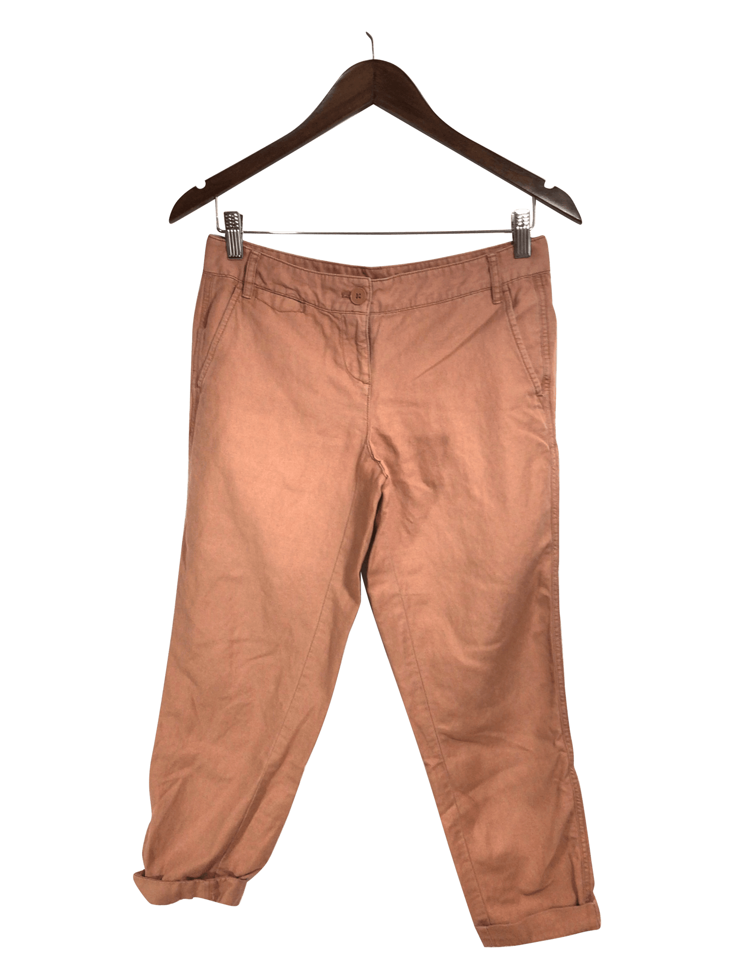 LOFT Women Work Pants Regular fit in Pink - 0 - Velora