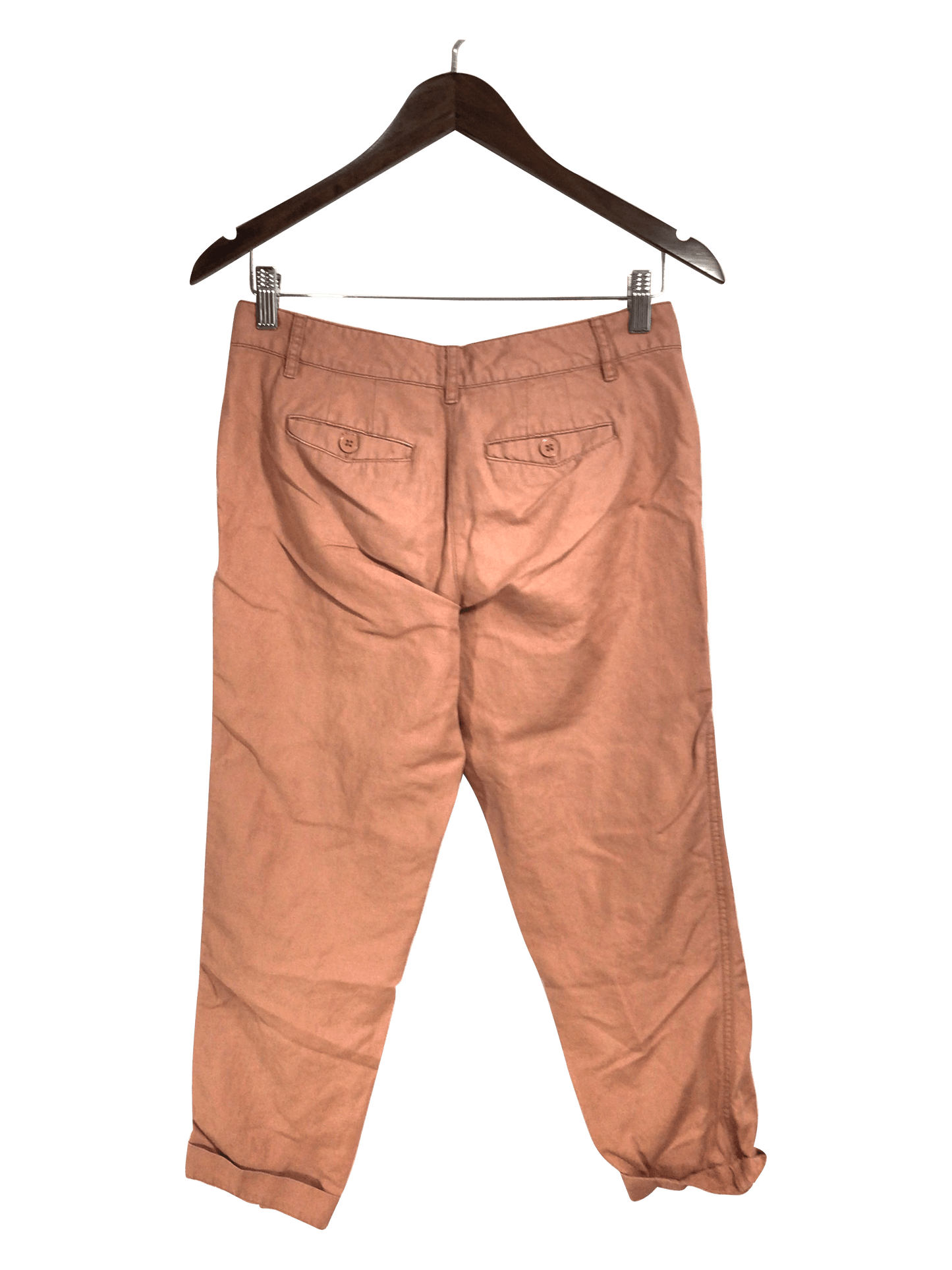 LOFT Women Work Pants Regular fit in Pink - 0 - Velora
